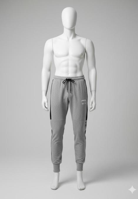 Pantaloni de sport barbat ,culoare gri ,Engros